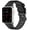 Black, variant on Waloo Carbon Fiber Silicone Replacement Band For All Apple Watch Series