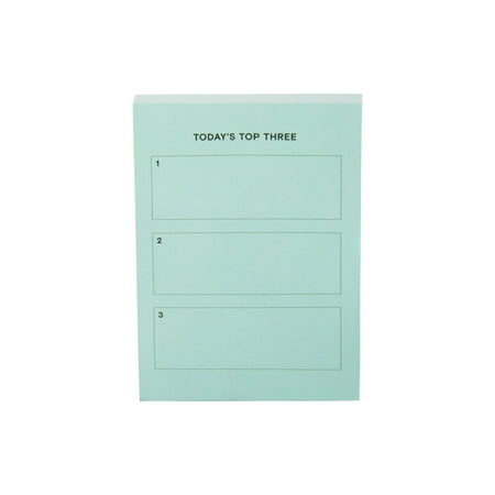 UPC: 0638060855218 | Noted by Post-it Brand  Turquoise Top 3 Notes  3 in. x 4 in.  100 Sheets