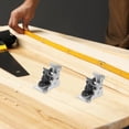 thumbnail image 4 of 4 Pcs Folding Table Leg Hinge Desk Legs Garage Door Hinges Bracket Springs to Close, 4 of 6