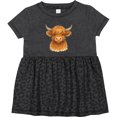 thumbnail image 3 of Inktastic Highland Cow Girls Baby Dress, 3 of 5