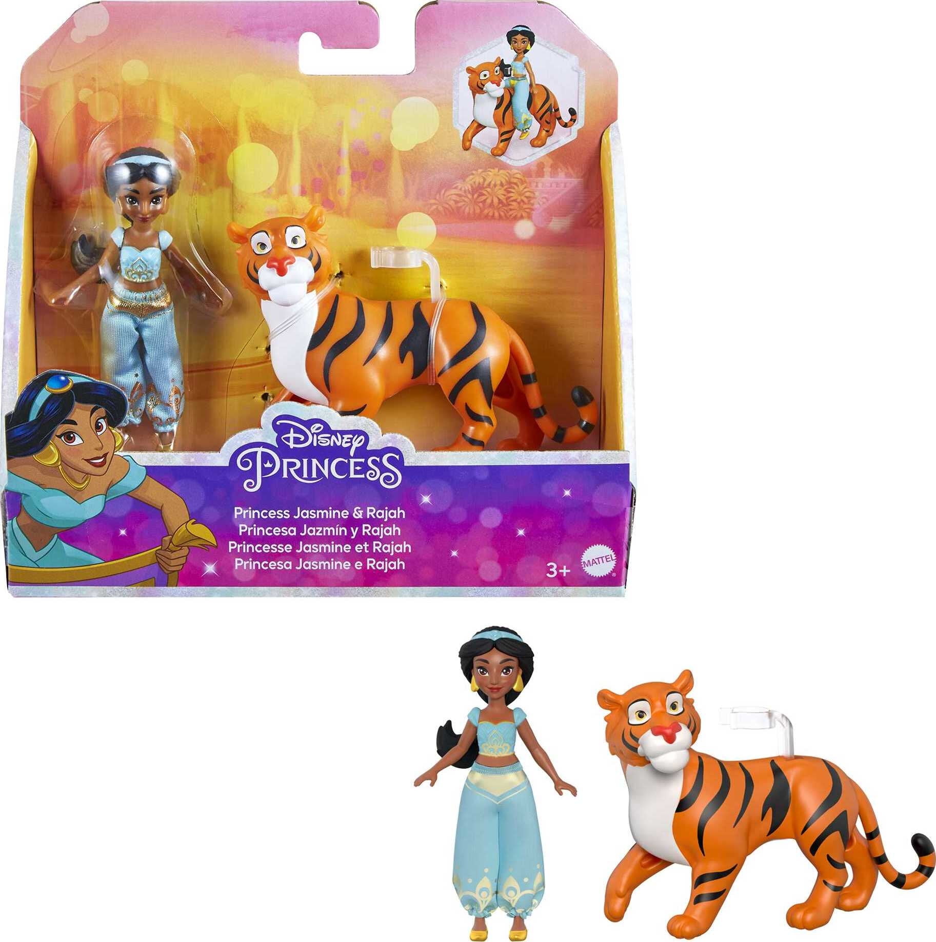 Disney Princess Toys, Princess Jasmine Doll & Rajah Figure