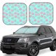 thumbnail image 1 of Balery Colorful Sweet Donuts Parasol para parabrisas de coche de 2 piezas | Parasol plegable para parabrisas delantero de coche para la mayoría de sedanes-Medium, 1 of 6