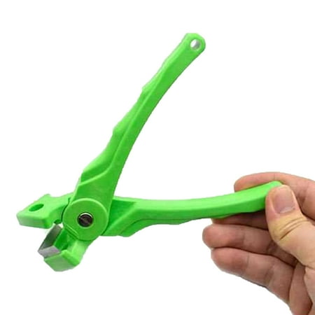

Accieey V-mouth Plastic Strip Scissors 90 Degree Gap Pliers Sealed Right Angle Clamp