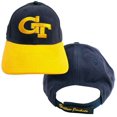 thumbnail image 3 of adidas Georgia Tech Yellow Jackets NCAA Embroidered Adjustable Navy Strap Team Hat, 3 of 4