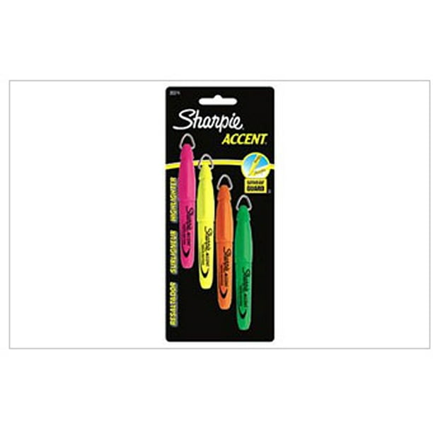 SANFORD L.P. SHARPIE ACCENT MINI HIGHLIGHTERS 4 (Set of 3) Walmart