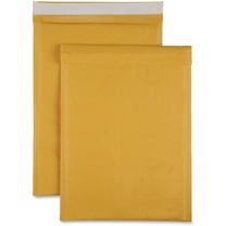 Sparco Size 5 Bubble Cushioned Mailers Bubble - #5 - 10 1/2" Width x 16" Length - Self-sealing - Kraft - 100 / Carton - Kraft