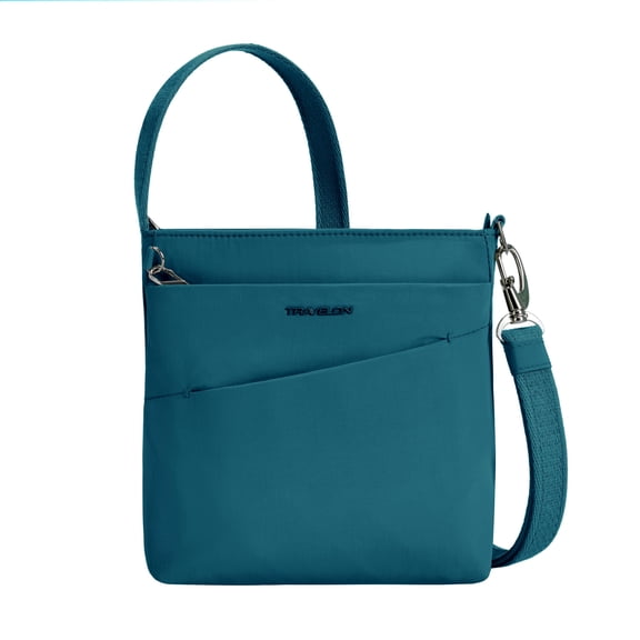 Travelon Anti-Theft Roam Small Crossbody, Capri Blue