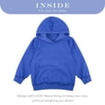 thumbnail image 5 of BIG ELEPHANT Boys Hooded Sweatshirt Fleece Pullover Hoodies Long Sleeve Warm Hoodie Sweatshirts with Pocket for Kids, 5 of 11