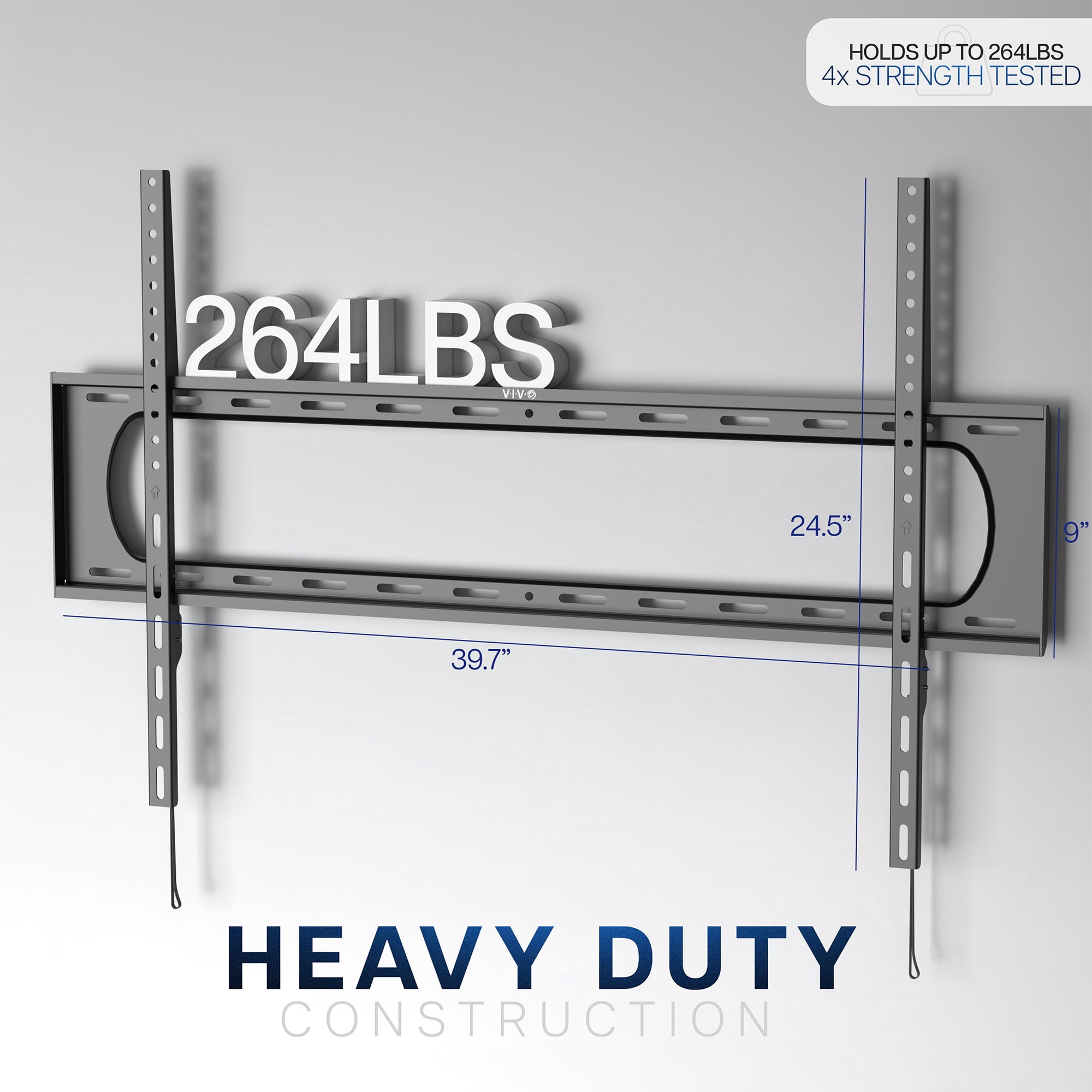 VIVO Heavy Duty TV Wall Mount for 60 to 120 inch Screens, Max VESA 900x600mm