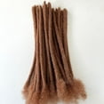 thumbnail image 5 of AONKIA Brown 100% Human Hair Dreadlock Extensions 0.8cm Width  4 Inch 30 Strands Loc Extensions Human Hair for Women/Men, 5 of 10