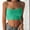 Green, variant on Women's Crop Top Cami Camisole Summer Women Slim Sleeveless Backless Spaghetti Strap Tank Top Cute Y2K Scoop Neck Cami Tops Basic Going Out Crop Shirt Blue L