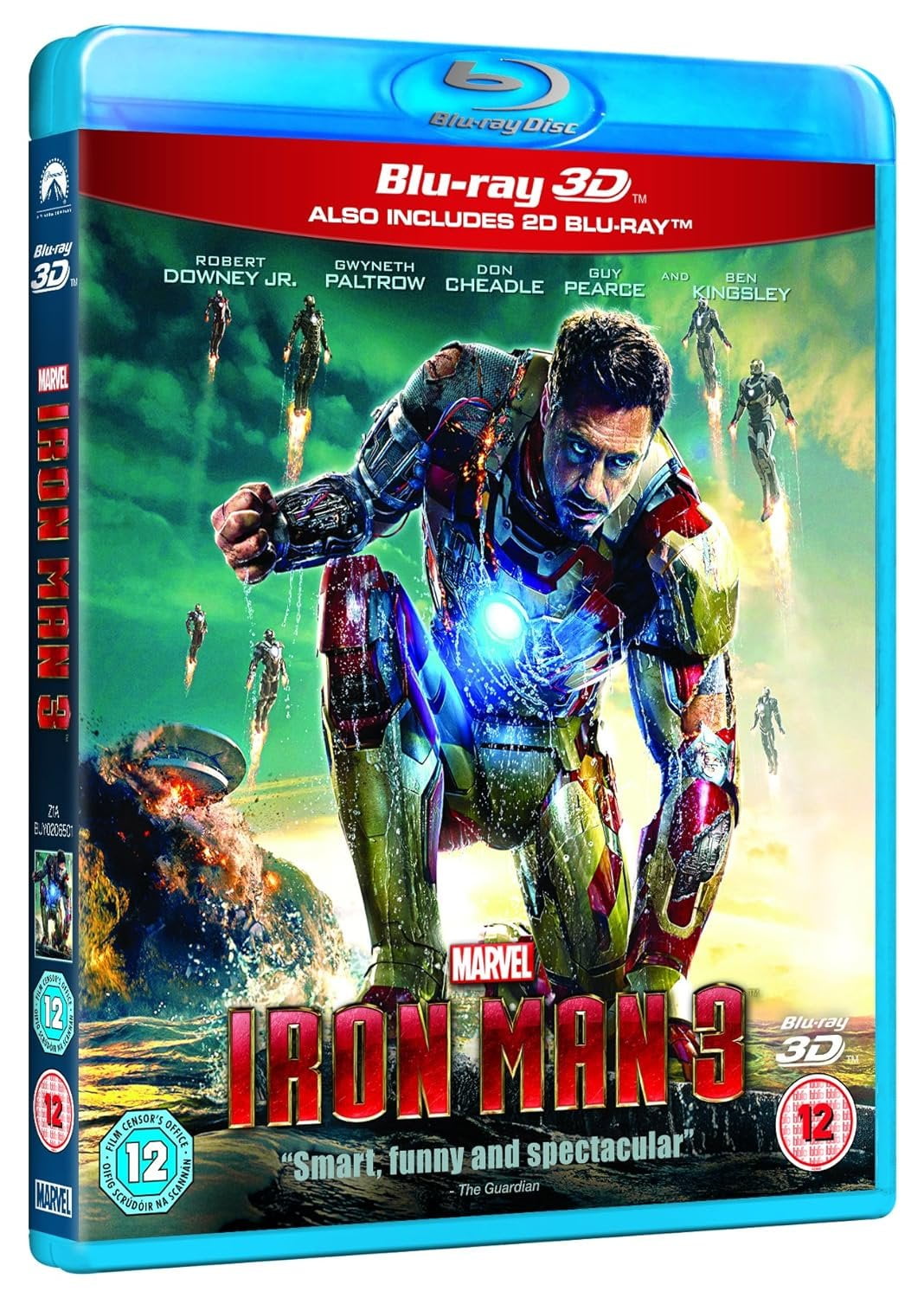 Iron Man 3 [Blu-ray 3D Blu-ray] [Region Free]