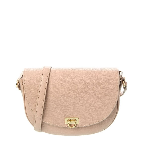 Ferragamo Leather Shoulder Bag, Pink
