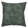 thumbnail image 2 of Creative Products Emerald Tones Protea Blooms 18 x 18 Spun Poly Pillow, 2 of 3