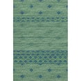 thumbnail image 2 of Addison Rugs Mayfield Washable Transitional Cultural, Diamond Green Rectangle Rug, 3' x 5', 2 of 6
