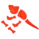 thumbnail image 2 of 1 set Niños DIY DIY Juguete de arena Cartoon Playa Arena Dinosaurio Fossil Mold Toys, 2 of 6