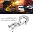 thumbnail image 3 of Steel Swivel Lifting Hook,304 Stainless Steel Swivel Rigging Accessory Lifting Hook Luxury Finish, 3 of 7