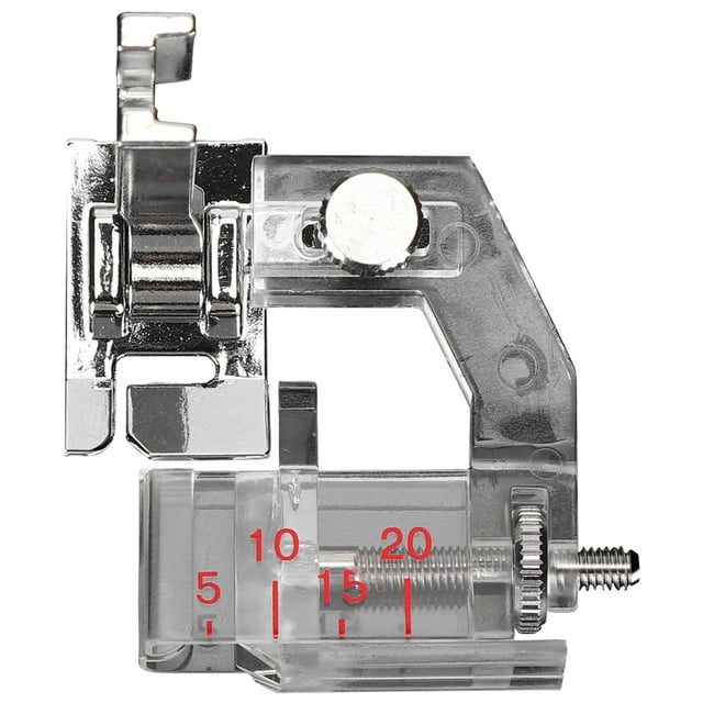 Prensatelas para máquina de coser doméstica Nikou con asa ajustable para cinta al bies