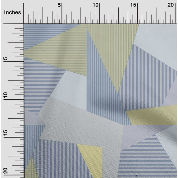 oneOone Polyester Lycra Olive Green Fabric Geometric Sewing Fabric By The Yard Printed Diy Clothing Sewing Supplies 56 Inch Wide