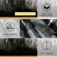 thumbnail image 3 of Wondo 6x9 Feet Area Rugs for Living Room Bedroom, Black Soft Fluffy Shaggy Bedside Carpet, Machine Washable Indoor Floor Rug for Kids Home Decor Aesthetic, 3 of 8