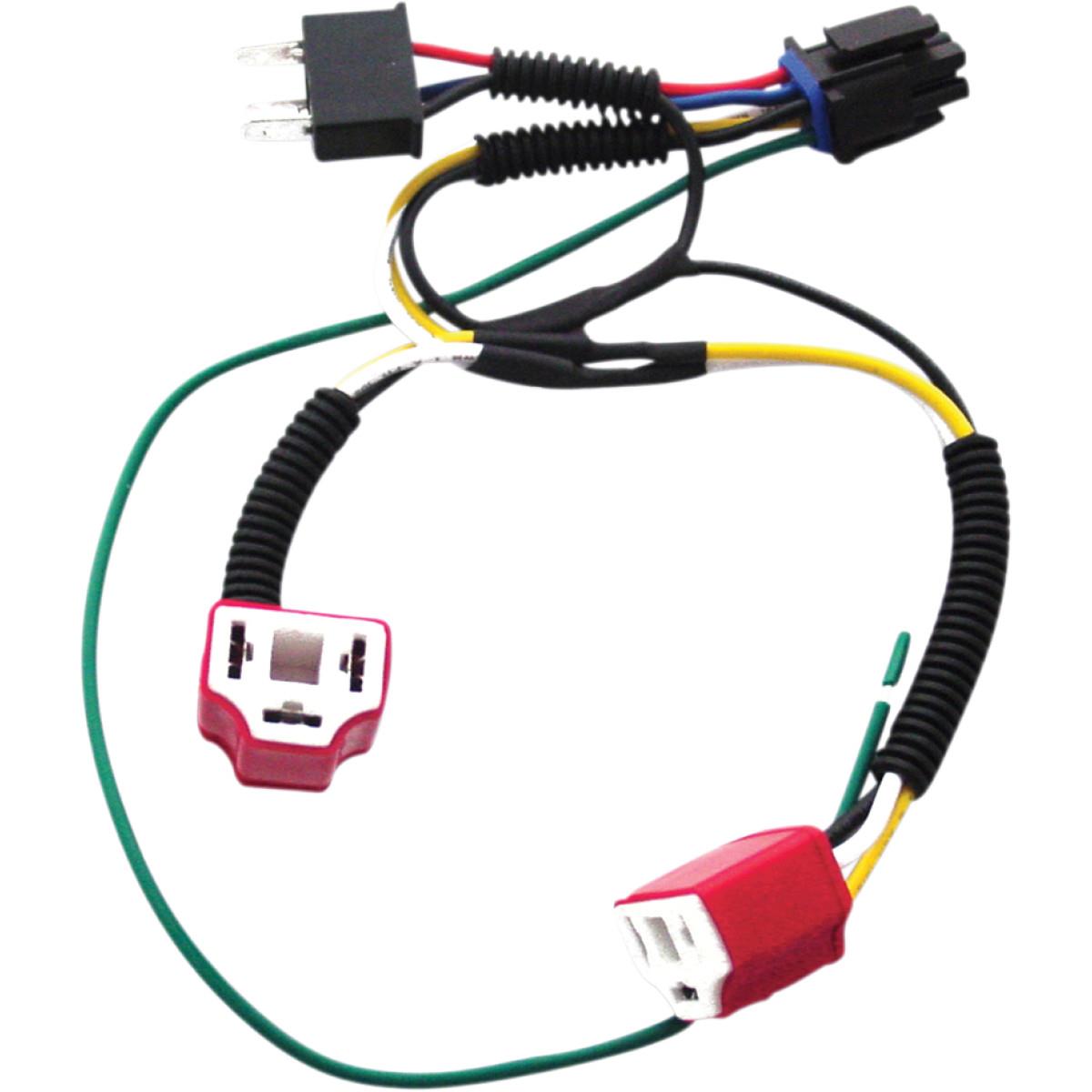 Signal Dynamics 01080 Dual H4 Wiring Harness Kit for PlugandPlay