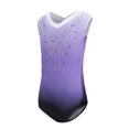 thumbnail image 2 of Girls Sparkly Gymnastics Leotards School Training Ballet Dance Tank Top 5-14Y, 2 of 3