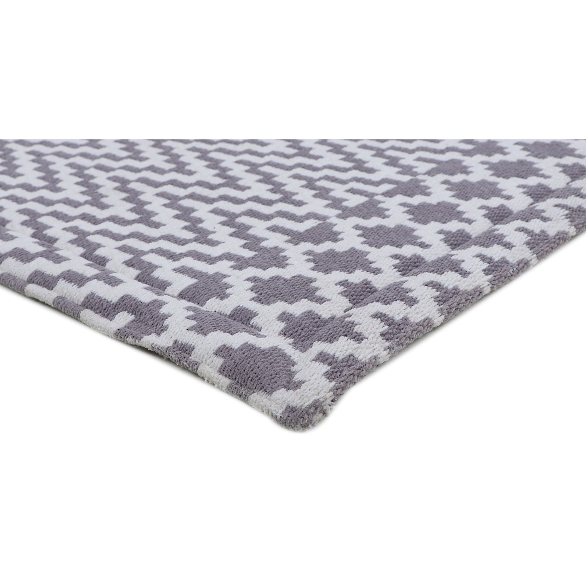 Rugsmith Gray Machine Woven Lobo Anti-Fatigue Kitchen Mat, 20" x 36"
