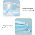 thumbnail image 6 of Anti-Fog Swimming Goggles, Silicone Waterproof Swim Glasses, UV Protection Clear Lens for Diving Snorkeling, Comfort Fit Adjustable Strap, Unisex Sports Pool Training Equipment, 6 of 6