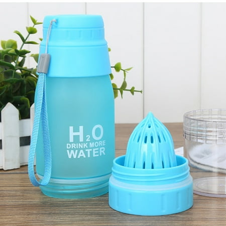 

Yohome NEW 650ML Lemon Cup H2O Drink Water Bottle Drink More Water Drinking Bike Bottle