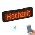 thumbnail image 4 of 2Pcs Bluetooth LED Name Badge Rechargeable Light Sign Programmable Scrolling Message Board Display LED,Type 3 & Type 4, 4 of 4