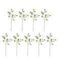 thumbnail image 4 of Uutvmp 9PCS Artificial Olive Branch Stems for Vases, Greenery Plants with Leaves Fake Plastic Plant Floral Arrangement for Home Office Wedding Party Garden Patio Shop Window Photography Props, 4 of 7