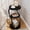 Black, variant on BECOKOME Small End Side Table for Small Spaces, 3-Tier Round End Table Living Room, Narrow Nightstand Wood Metal Accent Table, Rustic Brown