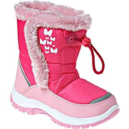 Rugged Bear - RUGGED BEAR Girls' Toddler Winter Boots Size 6 in Pink