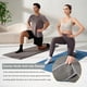 thumbnail image 5 of Toalla de Tapete de Yoga YR con Líneas de Alineación, 72''x24'' Toallas de Yoga Calientes Antideslizantes para Pilates de Gimnasio con Bolsa de Transporte, Gris, 5 of 8