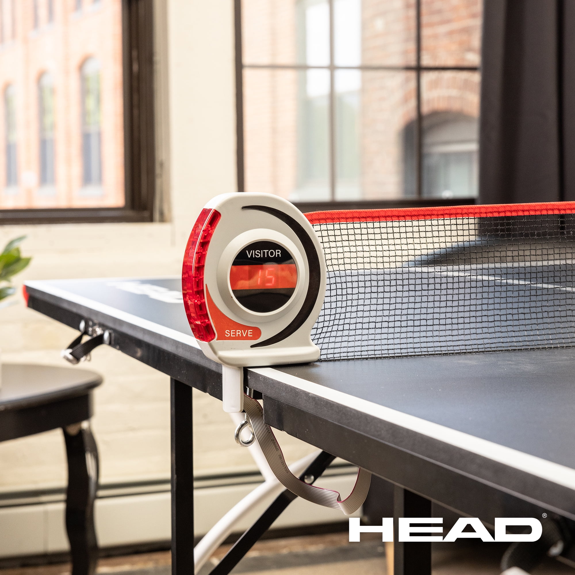 HEAD Easy Setup Ping Pong Table with Electronic Scorer