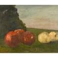 thumbnail image 2 of Gustave Courbet 23x20 Gold Ornate Framed and Double Matted Museum Art Print Titled - Death Death (1871), 2 of 4