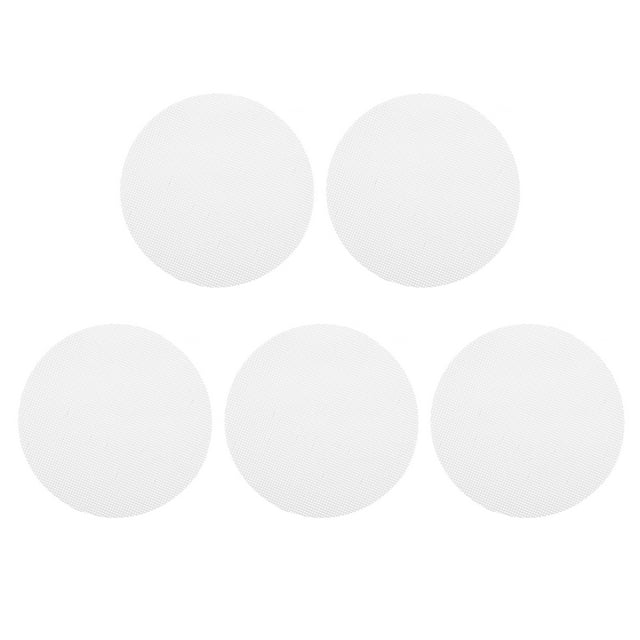 5pcs Ronds de Gel de Silicium Tapis de Cuisson à la Vapeur Coussinets de Cuisine à la Vapeur