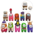 thumbnail image 1 of 10 minifiguras de dibujos animados para juegos, juguetes de colección, adornos extraíbles para cumpleaños de niños y adultos, fanáticos de los juegos., 1 of 7