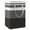 Gradient Grey, variant on DOKEHOM 80L Freestanding Laundry Hamper with Handle, Collapsible Large Cotton Storage Basket for Clothes (Grey)