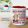thumbnail image 4 of Taza de café BECHUSKY Best Husband Ever, regalo de cumpleaños, 325 ml, 4 of 6
