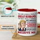 thumbnail image 4 of Taza de café BECHUSKY Best Husband Ever, regalo de cumpleaños, 325 ml, 4 of 6