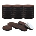 thumbnail image 1 of CHUANK 1 1/4” Auto-Adhésif Rond Antidérapant Feutre Planchers Protègent Brun 24 Pack, 1 of 7