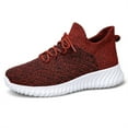 thumbnail image 3 of LASUDRAA Men's Running Shoes Breathable Walking Lightweight Athletic Fashion Sneakers Casual Shoes, 3 of 8