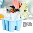 thumbnail image 4 of Homemade DIY Ice Cream Molds, Reusable Ice Cream making tool Kitchen Accessories Blue[6], 4 of 9