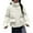 Beige, variant on Olyvenn Womens Puffer Jacket Lightweight Full Zip Stand Collar Down Coats Winter Warm Quilted Jackets Puffy Bubble Outerwear Beige XXL