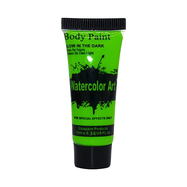 DPTALR Body Painting Pigment Festive Paint Paste Hose Fluorescent Body Paint Paste 10ml