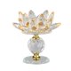 thumbnail image 4 of Portavelas de cristal transparente con forma de , candelero con base de cristal para comedor, decoración en casa Amarillo, 4 of 9