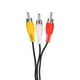 thumbnail image 4 of Cable adaptador Irfora 3.5mm RCA Audio Video Cable 3.5mm Jack a 3 RCA AV Cable AVM 1.2M DV MP4 Convertor Irfora Cable adaptador, 4 of 7