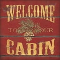 thumbnail image 2 of Marrott, Stephanie 20x20 White Modern Wood Framed Museum Art Print Titled - Welcome, 2 of 4