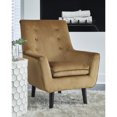 thumbnail image 4 of Signature Design by Ashley Zossen Contemporary Velvet Accent Chair, Amber, 4 of 4